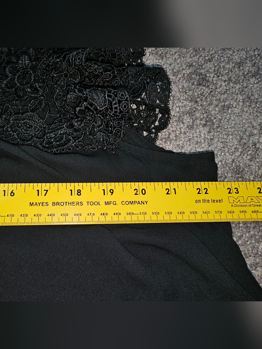 Kate Spade Black Lace Yoke Sleeveless Camisole Sz XL - Picture 7 of 10